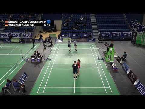 Match point - Søndergaard / Bergstein vs Voelker / Kuespert - XD, SF - Irish Open 2022