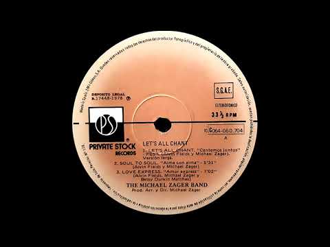 The Michael Zager Band - Let's All Chant (1977) Long 12" Version Vinyl HQ