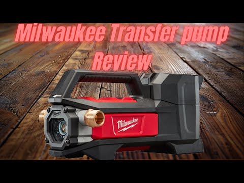 Milwaukee M18 Transfer Pump Review/Test  --Is It Worth $300?