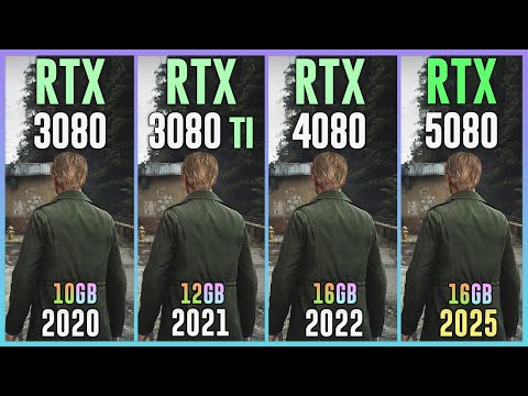 RTX 3080 vs RTX 3080 TI vs RTX 4080 vs RTX 5080 - Test in 20 Games