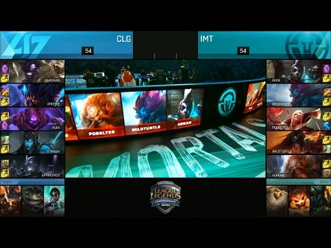IMT vs CLG Game 2 Highlights  IMMORTALS vs COUNTER LOGIC GAMING NA LCS PLAYOFF 3rd PLACE Summer 2016