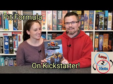 Pit Formula Preview - Coming to Kickstarter Soon!