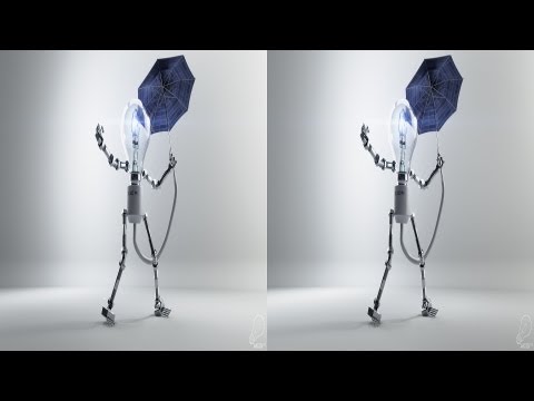 AK3D Selfillumination - a 3d animated short film in Stereo 3D CGI Shortfilm YT3D