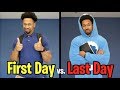 Students FIRST DAY Vs LAST DAY Of School