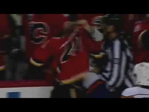 Micheal Haley vs Olli Jokinen Sep 17, 2009