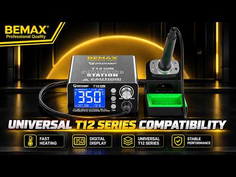 BEMAX MECHANIC INTELLIGENT THERMOSTATIC SOLDERDING STATION (T12 MAX)