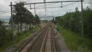 preview picture of video '[cabinerit] A train driver's view: Zwolle - Groningen, ICM, 24-Jun-2014.'