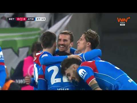 Atlético de Madrid thrashed Betis 5-0 to qualify for the #CopaDelReyxWIN semi-finals! 🔴🔵🏆🔥