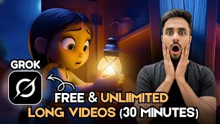 Generate Free & Unlimited Long Youtube Video Using Grok AI