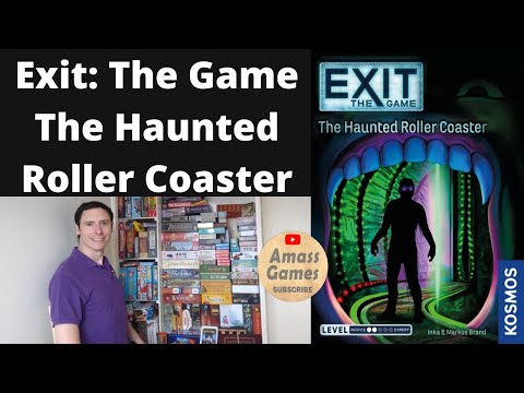 How to setup, play and review Exit the Game: The Haunted Rollercoaster by * AmassGames *