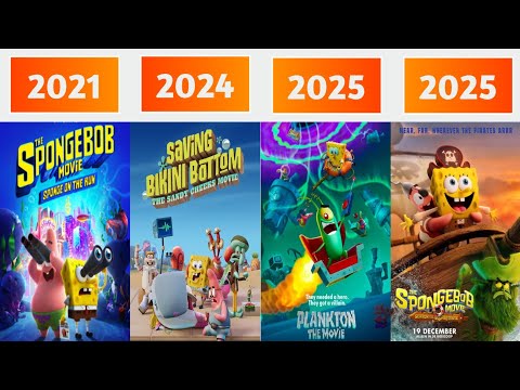 ALL SPONGEBOB SQUAREPANTS MOVIES (2004-2025)