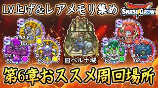 DQSG 第6章レアメモリおススメ周回場所！ムーンキメラ・レッドアーチャーなど！レアメモリ集めでレベル上げ！ドラクエスマグロ 攻略【メイルス】【Dragon Quest Smash Grow】