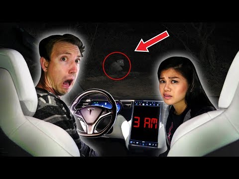 TRAPPED in $100,000 ABANDONED TESLA for 24 HOURS CHALLENGE Video