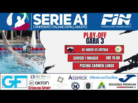 Bologna De Akker vs CC Ortigia - PLAY OFF GARA 3