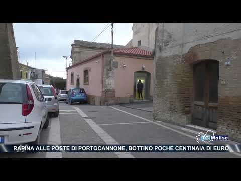 Rapina alle poste di Portocannone, bottino poche centinaia di euro