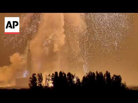 Blue Origin investigates rocket explosion as officials warn about wreckage washing ashore