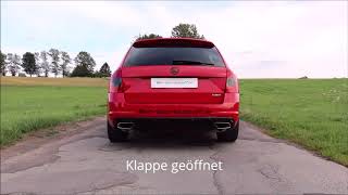 Video: Remus Klappenanlage ab Kat für Skoda Octavia RS 5E Video: Remus Klappenanlage ab Kat für Skoda Octavia RS 5E