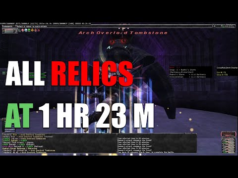 FFXI *ALL RELICS* Dynamis - San d'Oria Arch Clear and Farming Thief Solo with Trusts