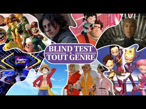 BLIND TEST - TOUT GENRE (90 extraits)
