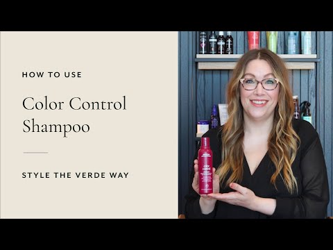 How To Use Aveda's Color Control Shampoo