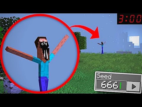 Terrifying Minecraft Horror Seed 666