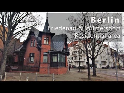 City Walk BERLIN - Friedenau Wilmersdorf morning walk - RESIDENTIAL area