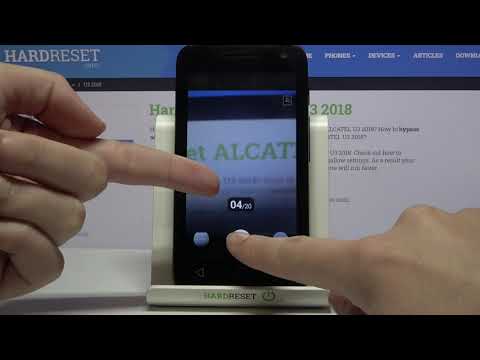 How to Take Burst Shot on Alcatel U3 – Manage Camera Options
