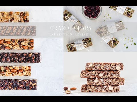 Granola Bars & Cereal Bars | Vegan, Paleo, Sugar-Free & Nut-Free options