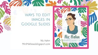 Ways to Edit Images in Google Slides