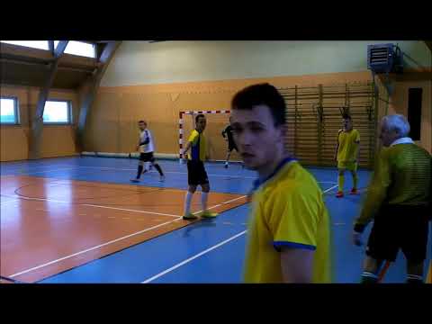 IX kolejka  halowki gmina Lubawa . LZS Sampława - Fijewo I 3:6 (3:1)