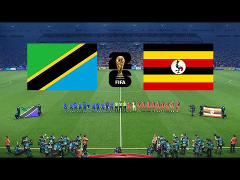 TANZANIA vs UGANDA - International Friendly 2026 | Full Match All Goals | Simulation PES