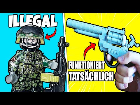 Ich habe CRIMINAL LEGO-Waffen gebaut...