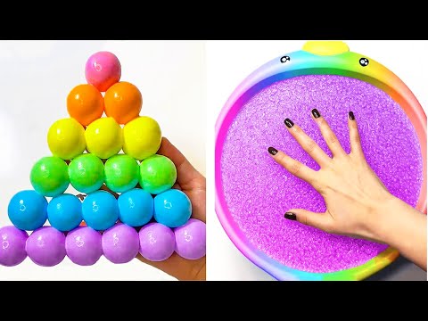 Befriedigender Schleim ASMR | Entspannende Slime Videos # 2324