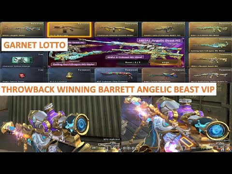 THROWBACK WINNING BARRETT ANGELIC BEAST VIP SA GARNET LOTTO CROSSFIRE PH