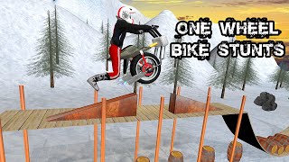 One Wheel Bike Stunts