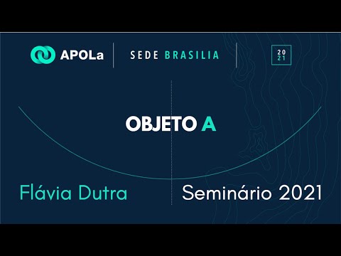 "Objeto a" por Flávia Dutra - Seminário 2021