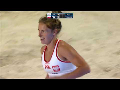 Chinese Taipei vs Poland | Preliminary Round | 2018 IHF Women's Beach Handball World Championship