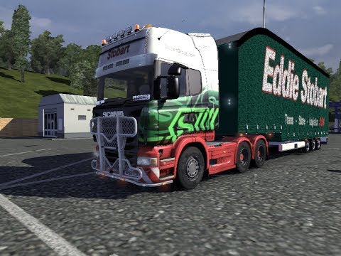 Euro Truck Simulator 2 Episode 27 Eddie Stobart Part 2