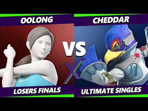 S@X 504 Losers Finals - Oolong (Wii Fit Trainer) Vs. Cheddar (Falco) Smash Ultimate - SSBU