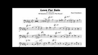 Paul Chambers: Love For Sale