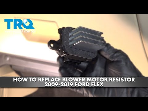 How to Replace Blower Motor Resistor 2009-2019 Ford Flex