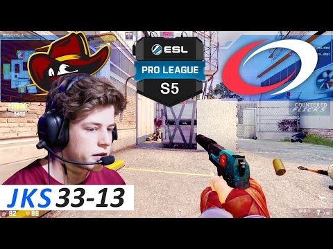 CS:GO jks POV 33-13 / Renegades vs compLexity / ESL Pro League Season 5