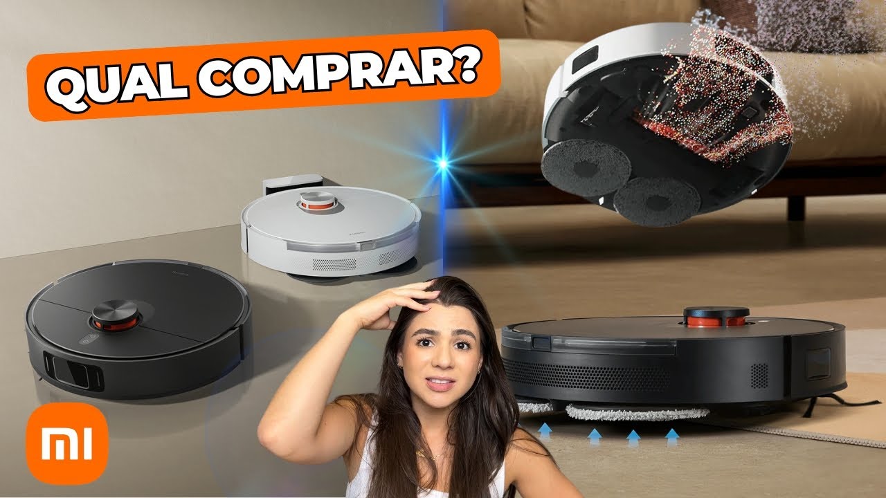 Lançamentos XIAOMI! Saiba tudo sobre os novos modelos de ROBÔ ASPIRADOR e se vale a pena comprar!