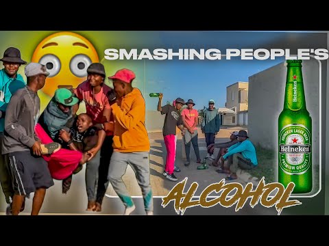 SMASHING PEOPLE,S ALCOHOL IN SOUTH AFRICA 🇿🇦 (MUST WATCH)