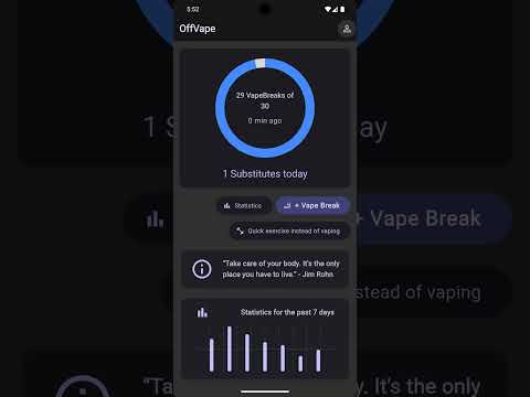 OffVape: Quit Vaping Tracker