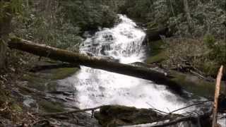 preview picture of video 'Alarka Falls, Nantahala National Forest, Bryson City, NC'
