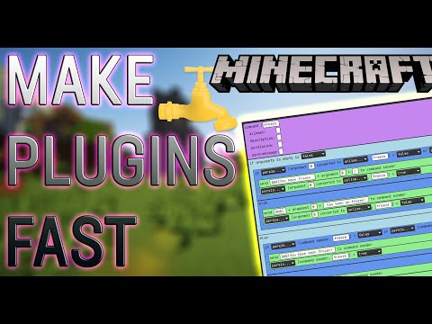Minecraft Plugin Coding FAST & EASY | Visual Bukkit