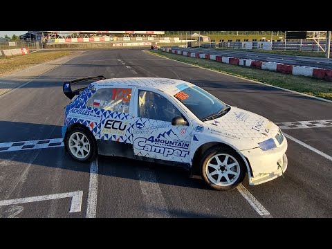 IV runda Mistrzostw Polski Rallysross-Słomczyn 8-9/07/2023 SuperCars Light/SuperCars Skoda Fabia RX