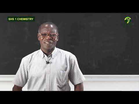 Tek TV Teleclass for SHS Students: Chemistry 1 lesson 1