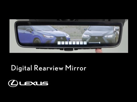 Lexus How-To: Digital Rearview Mirror | Lexus